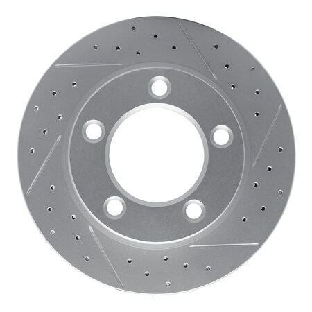 Dynamic Friction Co DFC Geoperformance Rotor - Drilled and Slotted 830-54089R