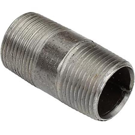 Anvil 0.75 x 2 in. Black Steel Pipe Nipple - 150 PSI B1754545