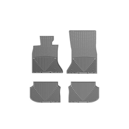 Weathertech Grey, Front and Rear All Weather Floor Mats W204GR-W205GR