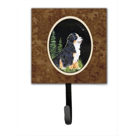 Carolines Treasures Starry Night Bernese Mountain Dog Leash Holder Or Key Hook SS8468SH4