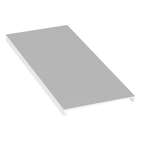 Panduit Wire Duct Cover, Flush, White, 3.25Wx0.37D C3WH6-F