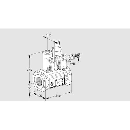 Honeywell Kromschroder VCS780F05NLWRE/PPPP/PPPP KS88203741