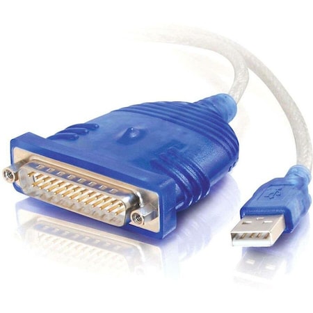 C2G 6FT USB TO DB25 SERIAL RS232 ADAPTER CABLE-QUICKLY CONVERT YOUR DB25 SERIAL 22429
