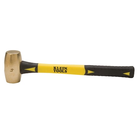 Klein Tools Non-Sparking Hammer, 4-Pound 819-04