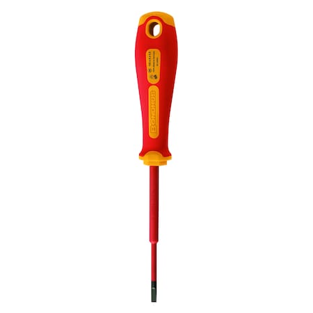 Bondhus 1/8 X 4 in Insulated Slim Slotted Screwdriver 1675813601