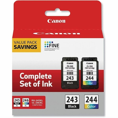 Canon Ink 1287C006 (CL-244; PG-243BK), Black/Color 1287C006