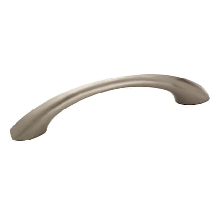 Amerock Vaile 3-3/4 inch (96mm) Center-to-Center Satin Nickel Cabinet Pull, 25PK 25VMP53003G10