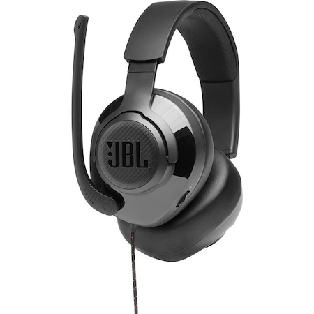Jbl Quantum 200 Wired Over Ear Gaming Headset, Black JBLQUANTUM200BLKAM