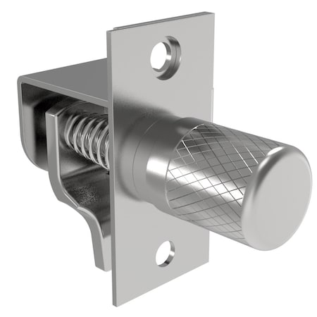 Southco Compression Latch, Adjustable Grip, Knurled Head, 3.2 - 19mm .13 - .75 in Grip Steel 14-10-11-11