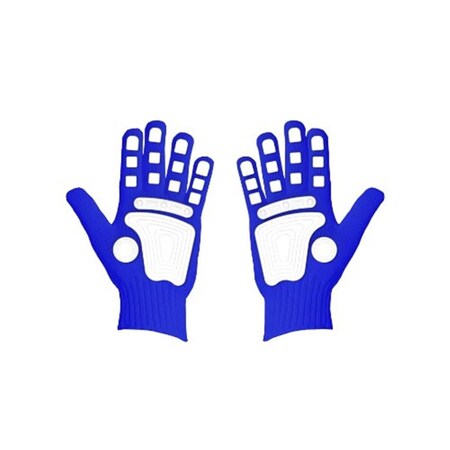 Fan Hands Clap-Enhancing Gloves  Royal Blue - Large-Extra Large 671064