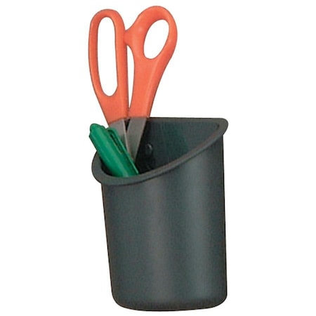 Officemate Pencil Cup, Color Gray, Material Plastic 29032