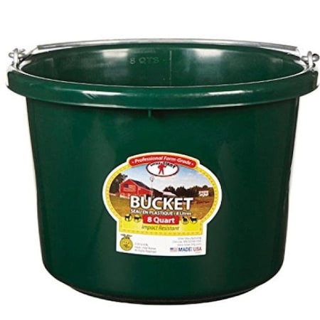 Miller Mfg P8 PLASTIC PAIL 8QT GREEN P8GREEN