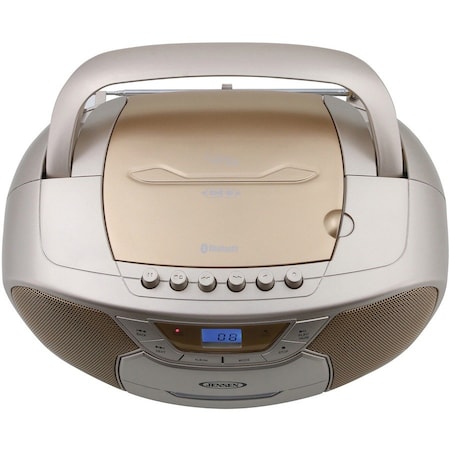 Jensen Portable Stereo Bluetooth MP3, CD, Cassett CD-590-C
