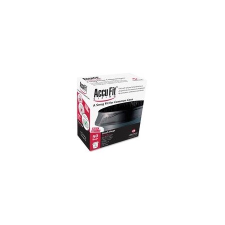 Heritage Bag Accufit Reprime 32 Gallon Can Liners, 32 gal Capacity, 44in L x 33in W x 0.90 mil (23, 50PK H6644TKRC1