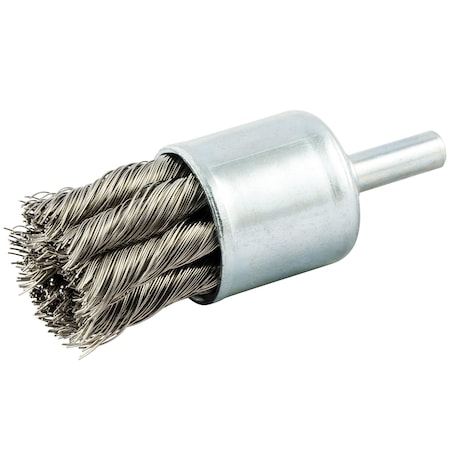 Norton Abrasives Twist Know Wire End Brush, Stnless Steel 69957370167