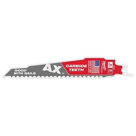 Milwaukee Tool THE AX w/CARBIDE TEETH 5T 6L 1PK 48-00-5221