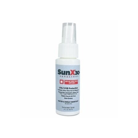 First Aid Only SunX Sunscreen Spray, 2 oz Bottle, 30 SPF, 12PK 579-18-302