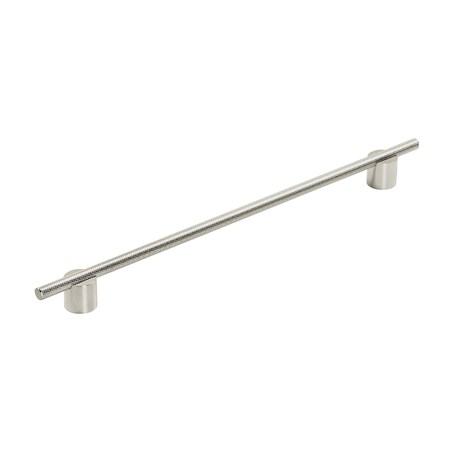 Amerock Transcendent 12-5/8 in 320 mm Center-to-Center Polished Nickel Cabinet Pull BP7414320PNPN