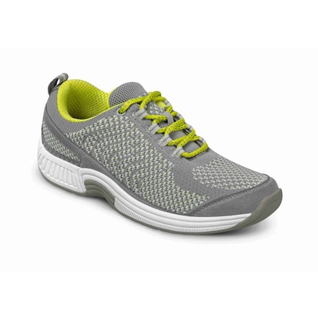 Orthofeet Coral Womens Athletic, Gray, Size 11 987