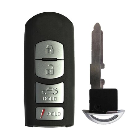 Aks Keys 2009 - 2013 Mazda 6 Smart Key 4B Fob FCC# KR55WK49383 - GSYL-67-5RY RC-MAZDA-17C