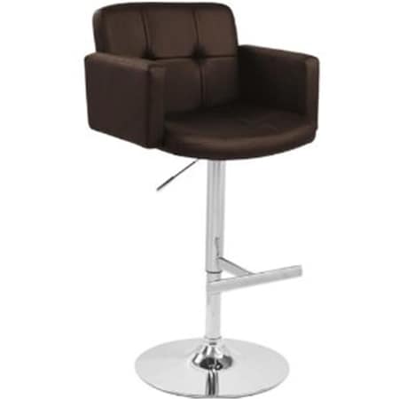 Lumisource Stout Bar Stool Brown BS-TW-STOUT BN