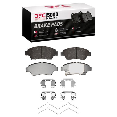 Dfc 5000 Advanced Disc Brake Pad Set, 1551-0948-01