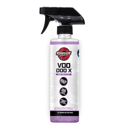Renegade Products Usa Renegade Voodoo X Iron Remover 16 Oz. LFGRPCLRVX16OZ