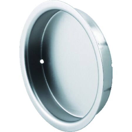 Prime-Line Prime-Line 2.13 in. L Satin Nickel Silver Steel Round Mortise Pull N 7209