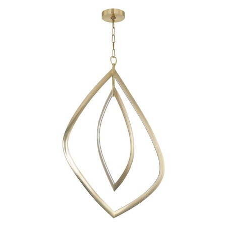 Corbett Lighting Arles 29 Integrated LED Chandelier in Vintage Brass 496-29-VB