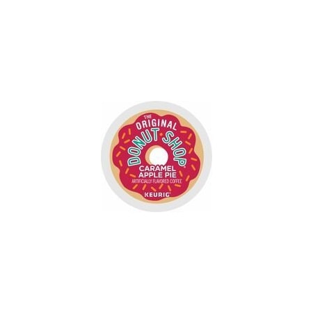 The Original Donut Shop K-Cup Caramel Apple Pie Coffee, Compatible with Keurig Brewer, Light, K-Cup, Caramel Apple Pie, 4PK 5000355500