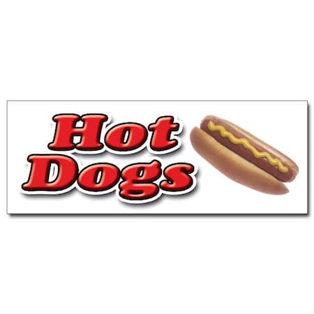 Signmission Hotdogs1, 12 Inch, Vinyl D-Hotdogs1