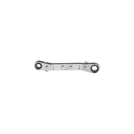 Klein Tools Reversible Ratcheting Box Wrench 1/4 x 5/16-Inch 68234
