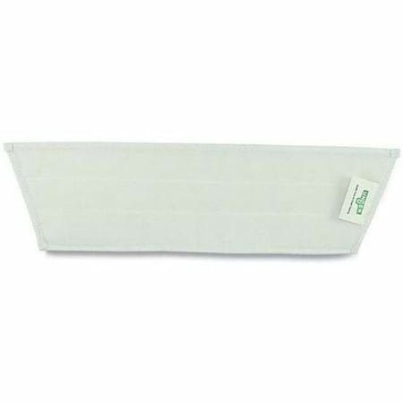 Unger Excella Finishing Pad, Microfiber, 20 in., White, 5PK UNGEF40F
