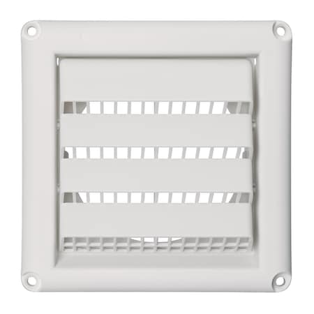 Deflecto Fresh Air Intake 4 in. D White Aluminum/Plastic Vent Dryer Hood HSM4W/24