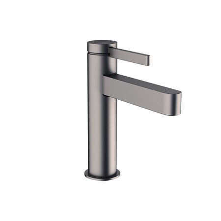 Hansgrohe Finoris Single-Hole Faucet 110 with Pop-Up Drain, 1.2 GPM in Brushed Black Chrome 76020341