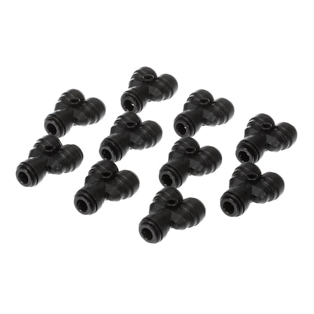 Unox Fitting/Tee Attachment Kit, Y-Shaped, 8mm Dia, JG, 10PK KEL1115A