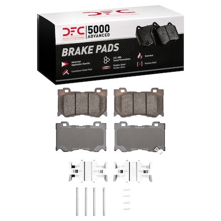 Dfc 5000 Advanced Disc Brake Pad Set, 1551-1346-01