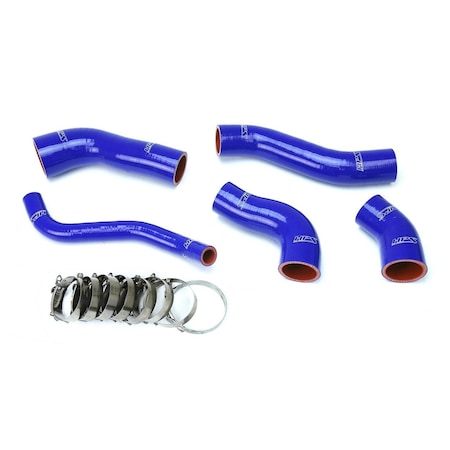 Hps Performance High Temp Reinforced Silicone Intercooler Hose Boots Kit, Blue,  57-1629-BLUE