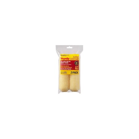 Purdy Jumbo Mini Paint Roller Cover, Golden Eagle, 6-1/2 x 1/2-In Pair 140626023