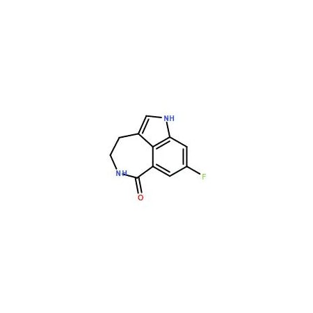 Ak Scientific 8-Fluoro-4, 5-dihydro-1H-azepino[5, 4, 3-cd]indol-6(3H)-one (250mg), CAS 1408282-26-7 0018AP-250mg