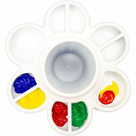 Storex Paint and Water Tray, White, 6PK 00480E06C