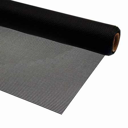 Prime-Line Screen Mesh Roll Extra Heavy Duty Pet Resistant 36 x 84 in. Black (1 Roll) P 88738