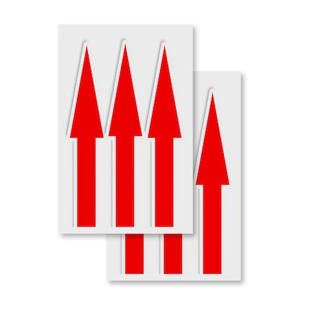 Signmission Giant Up Arrow, Vinyl Decals Only 24 Inch x 36 Inch, Vinyl Decal, 2PK DSB-2436-2PACK-Giant Up Arrow