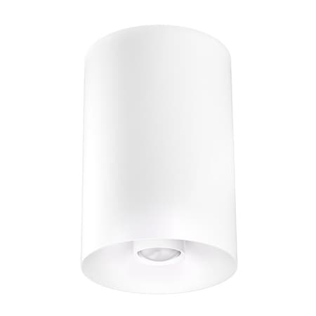 Elco Lighting 4in Sylo Surface Mount, Koto Focus Module, 720lm, Sunset, Silver E42FS-07SD-FC