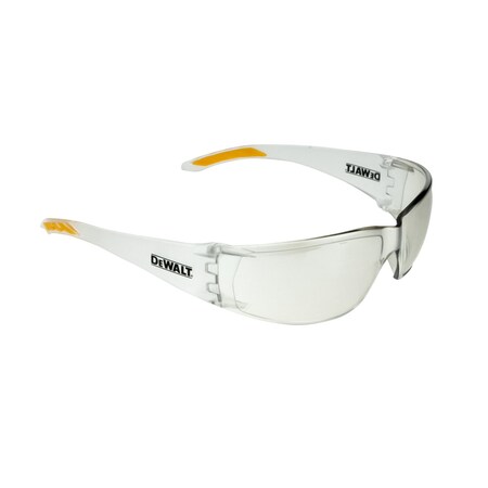 Dewalt Safety Glasses, Wraparound Clear Polycarbonate Lens, Scratch-Resistant, DPG103-1D