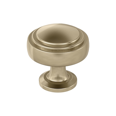 Amerock Winsome 1-1/4 inch 32mm Diameter Golden Champagne Cabinet Knob BP36765BBZ