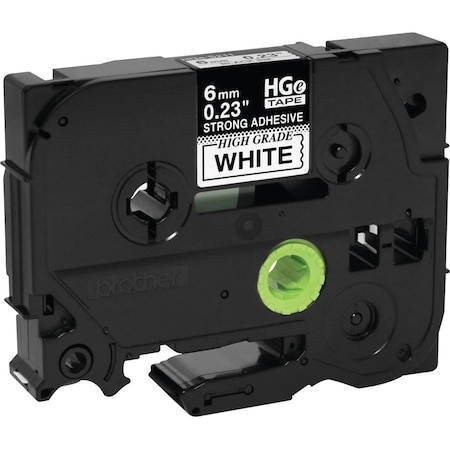 Brother Label/RibbonCartridge, White, 15/64inW, PK5 HGeS2115PK