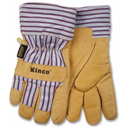 Kinco 1927 XL Line Men Premium Grain Pigskin Leather Palm Glove Extra Large 120377
