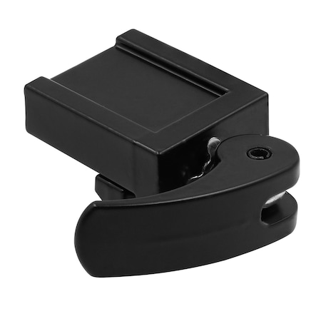 Prime-Line Sliding Window Lock for Vinyl Windows, Diecast Zinc Construction, Matte Black 2 Pack U 98098