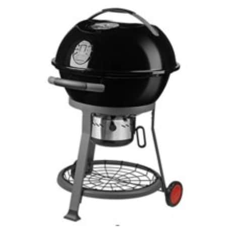 Coleman Cookout Charcoal Kettle, 380 sq-in Primary Cooking Surface, Black, Steel Body CO-600CG